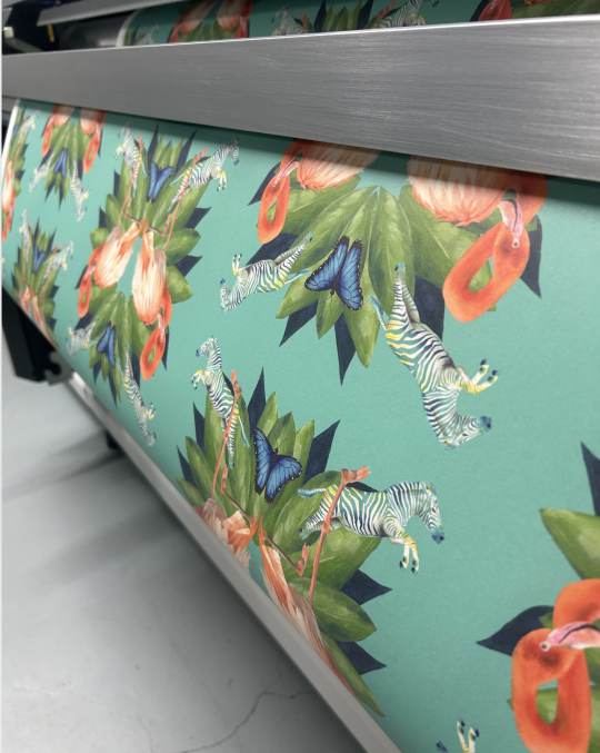 UV Gel Wallpaper and Media Printing