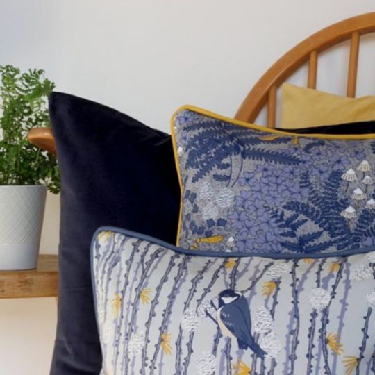 Bird cushion covers